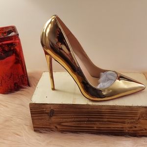 COPY - Metallic Gold So Kate Christian Louboutin